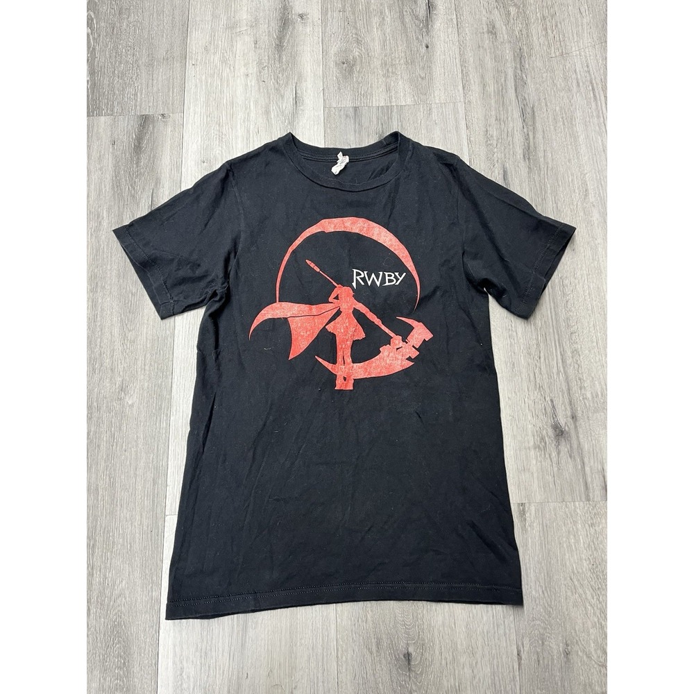 Rare 2016 RWBY Rooster Teeth Black T-Shirt Size Small Anime Tee Magna
